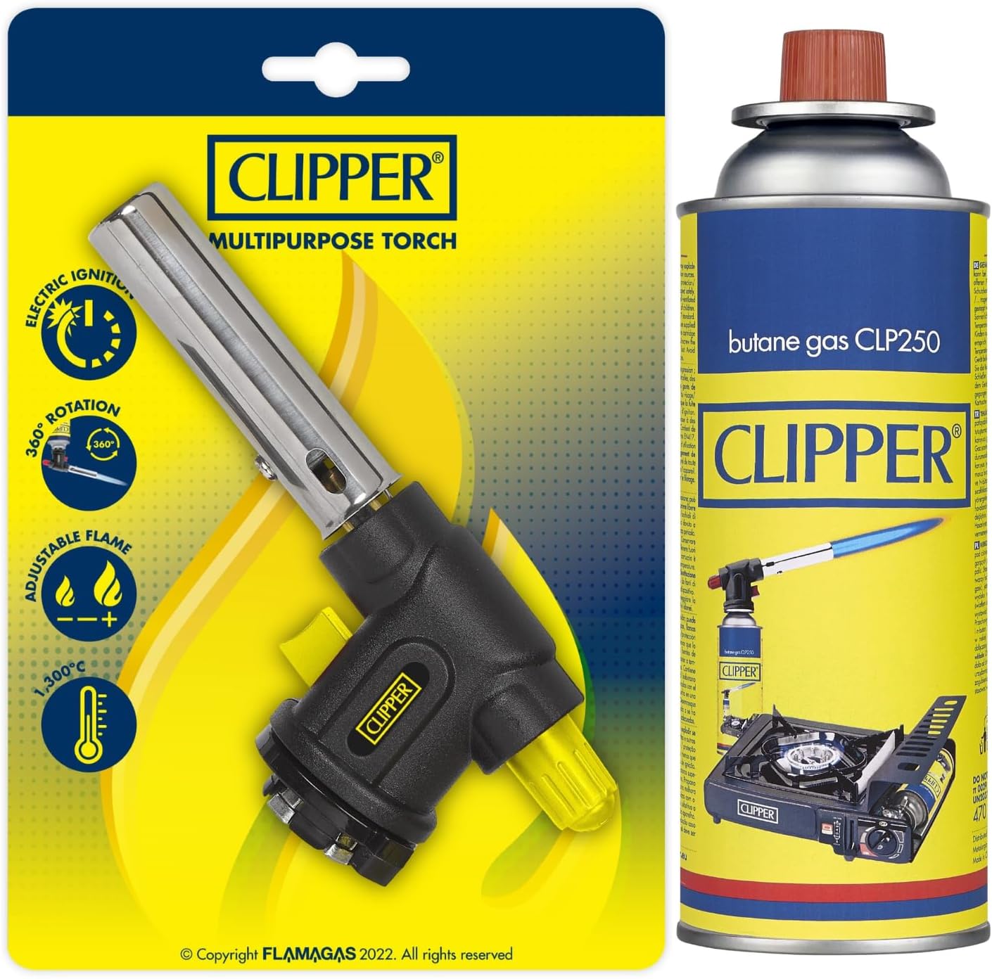 Clipper - Pack Profesional de Soplete de Cocina