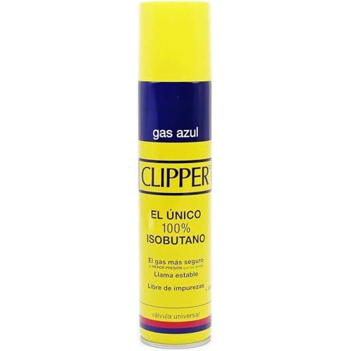 Clipper - Gas para Mecheros 300 ml con Adaptadores para Recargar Encendedores y Mecheros