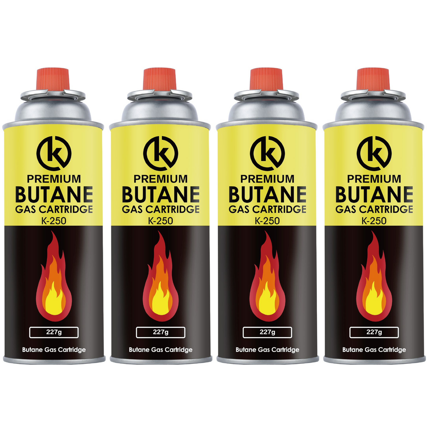 Pack de Cartuchos K-250 de Gas Butano 227
