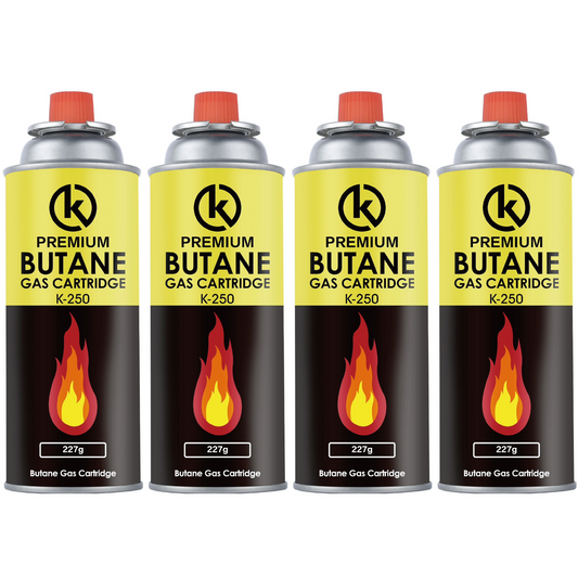 Pack de Cartuchos K-250 de Gas Butano 227
