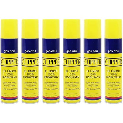 Clipper - Gas para Mecheros 300 ml con Adaptadores para Recargar Encendedores y Mecheros