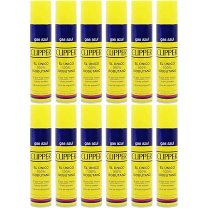 Clipper - Gas para Mecheros 300 ml con Adaptadores para Recargar Encendedores y Mecheros