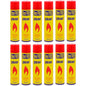 Gas para Mecheros 300 ml con 5 Adaptadores para Recargar Encendedores y Mecheros