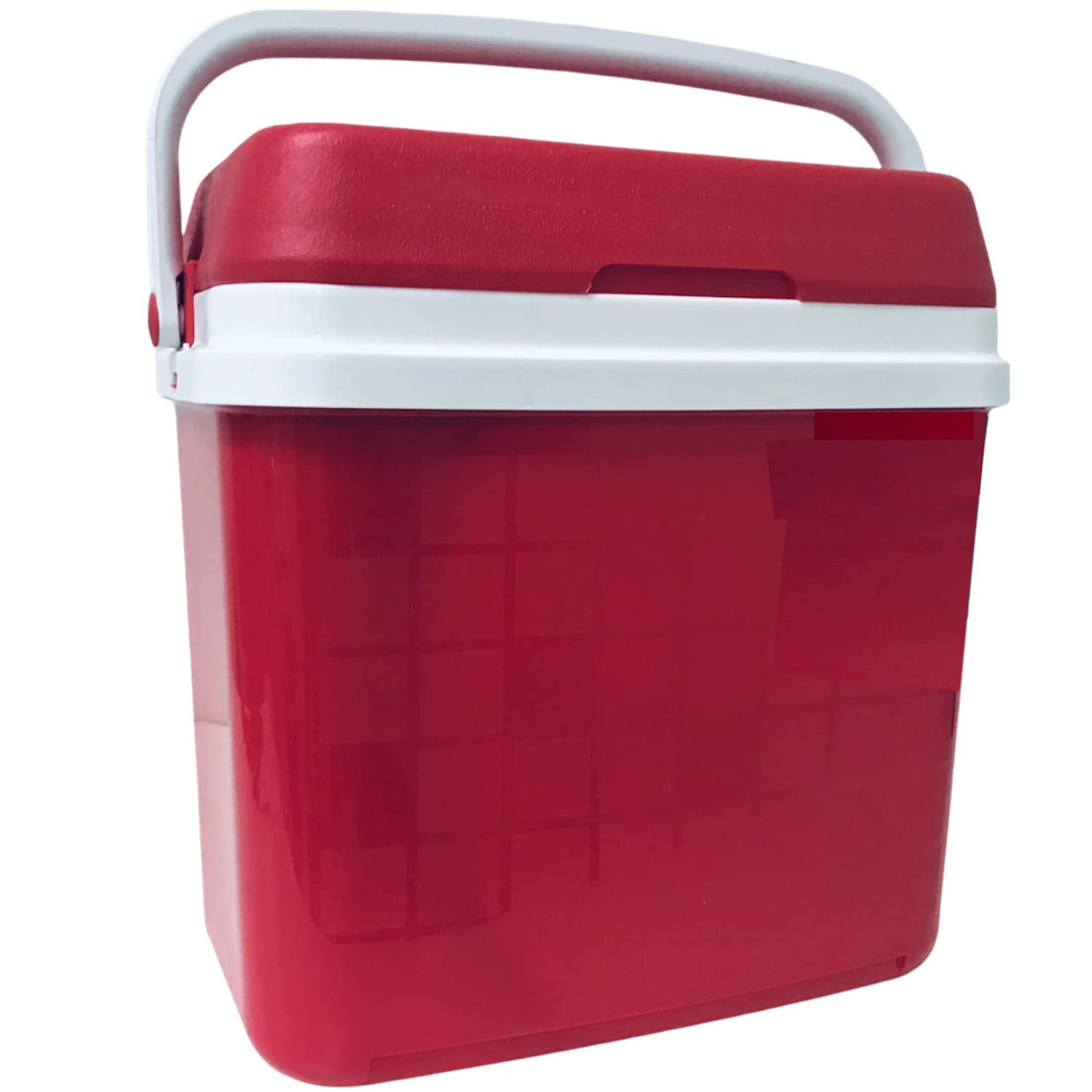 Nevera Portátil Térmica, Rojo y Blanco