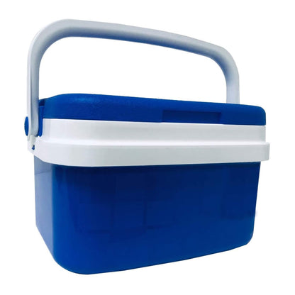 Nevera Portátil Térmica, Azul y Blanco