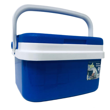 Nevera Portátil Térmica, Azul y Blanco