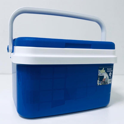 Nevera Portátil Térmica, Azul y Blanco
