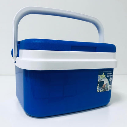 Nevera Portátil Térmica, Azul y Blanco