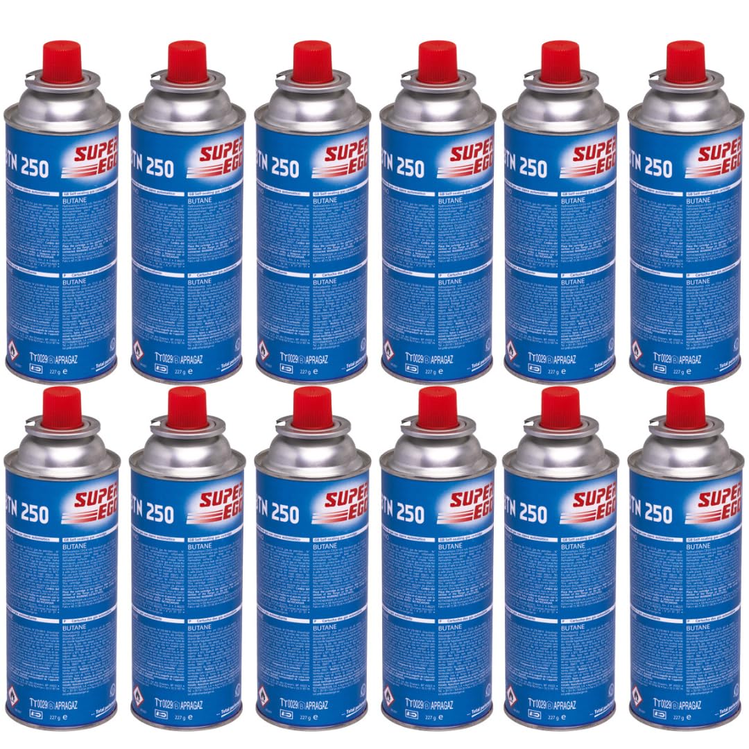 Super Ego - Pack de Cartuchos de Gas Butano 227g